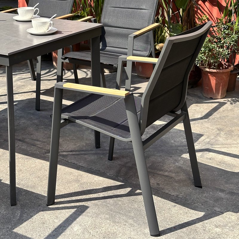 Woven Dining Chairs Set Of 6 - Image 4