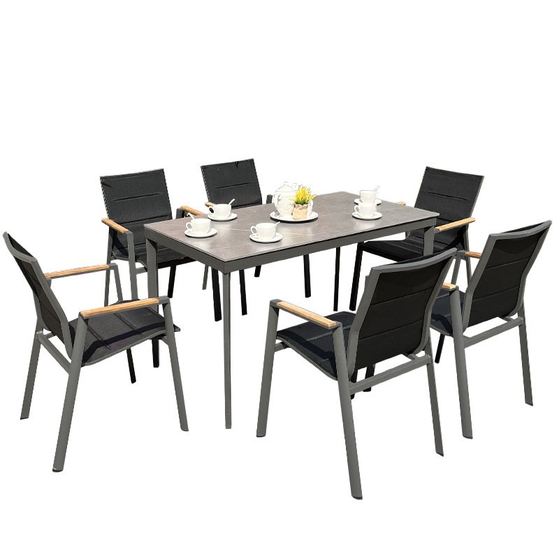 Woven Dining Chairs Set Of 6 - Image 3