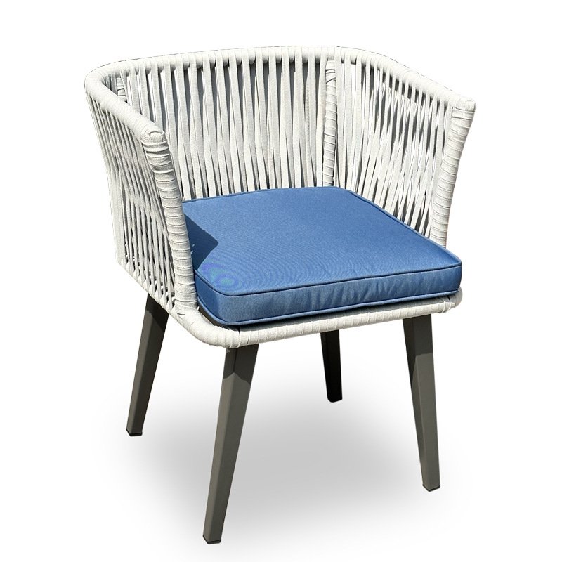 Woven Dining Chairs Set Of 6 - Image 7